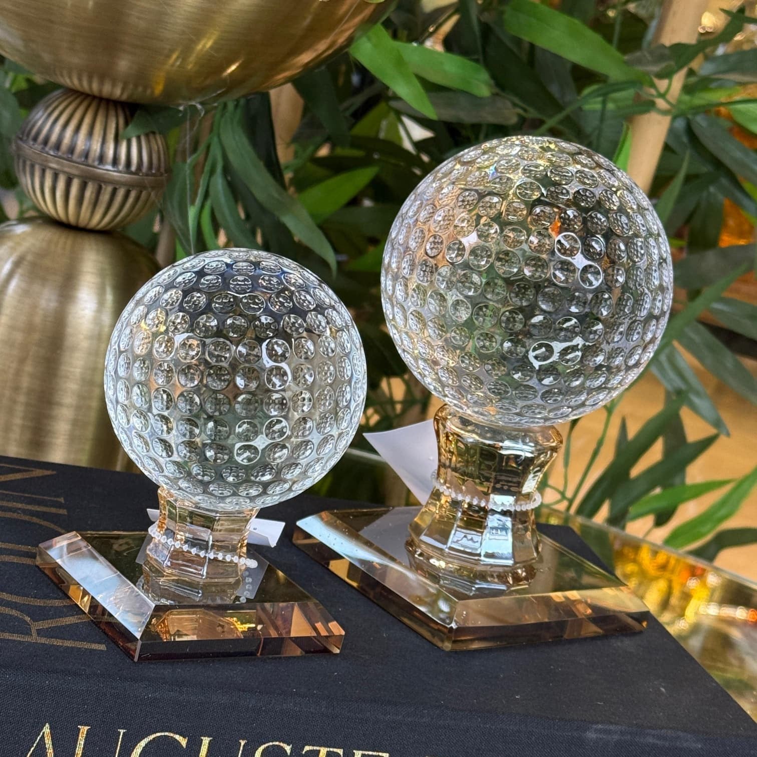 İkili Kristal Küre 16*12 cm