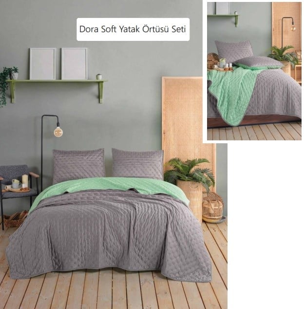 Dora Soft Yatak Örtüsü Model 1