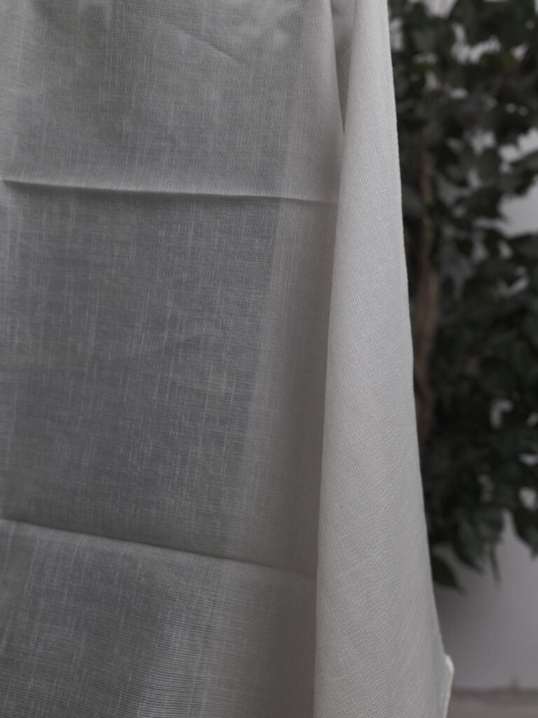 Rosso Tül Perde Model 6