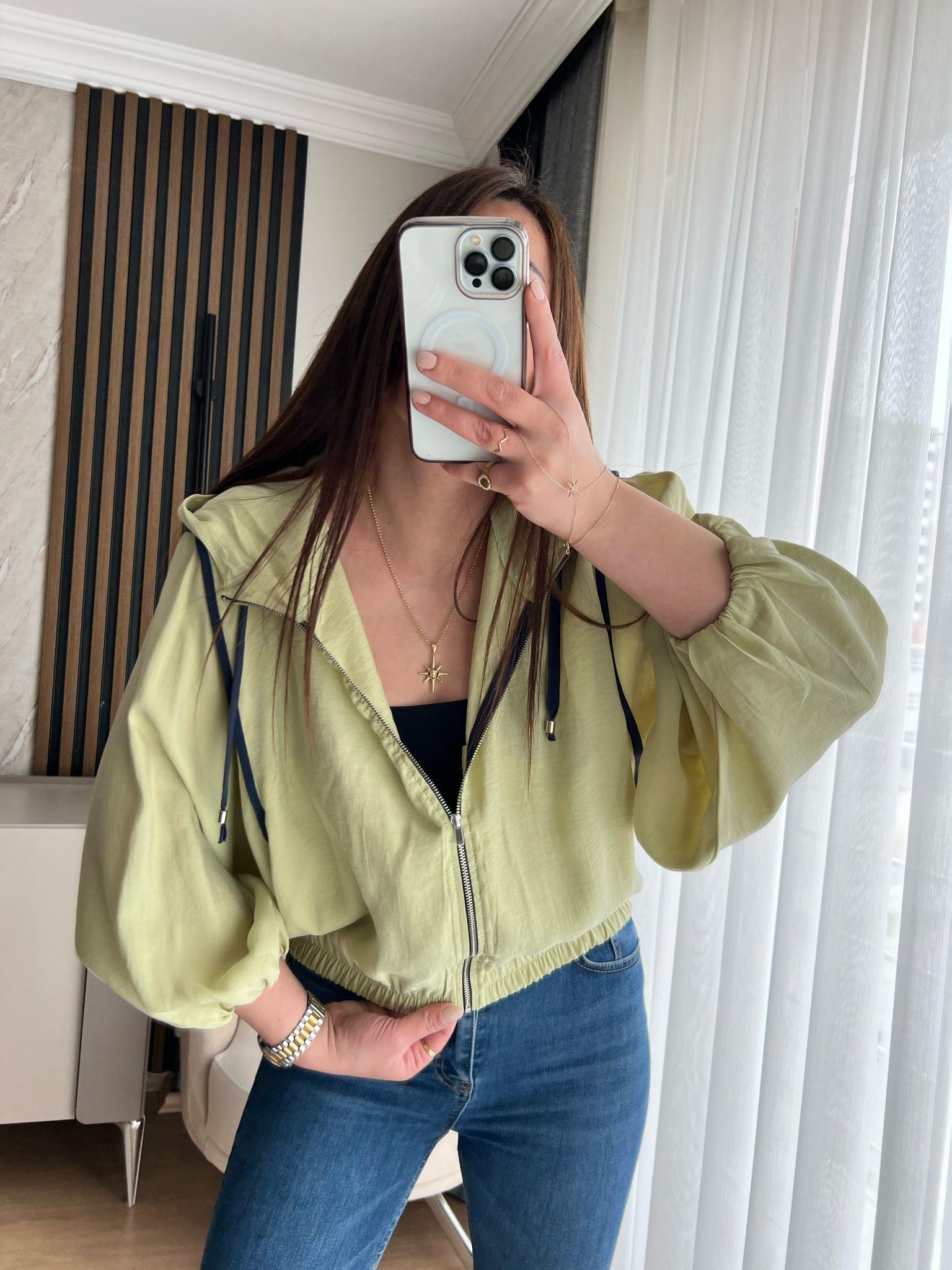 MODAL BOMBER CEKET YEŞİL - 1062
