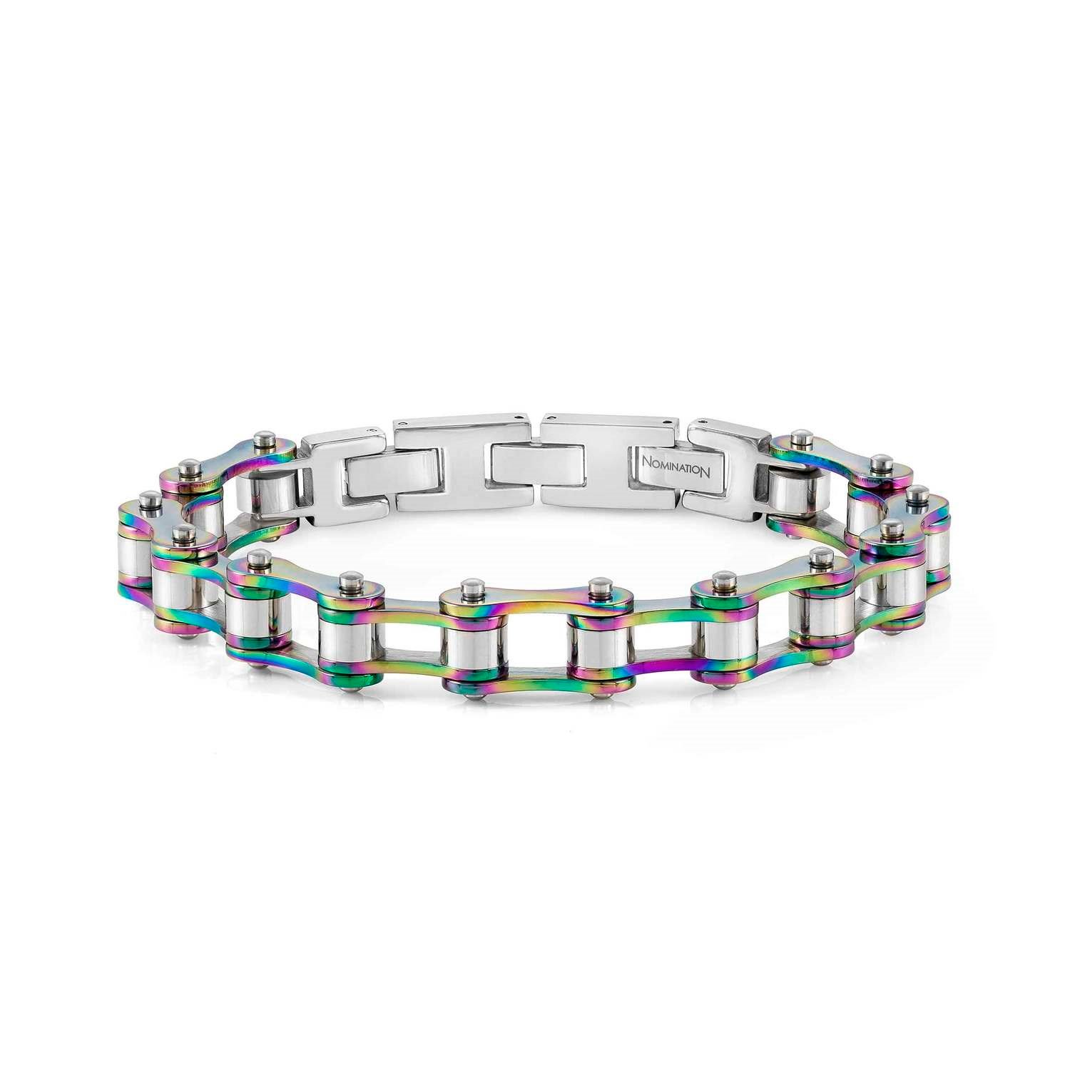 B-Yond 028919 007 Large Paslanmaz Çelik Erkek Bileklik Çok Renkli