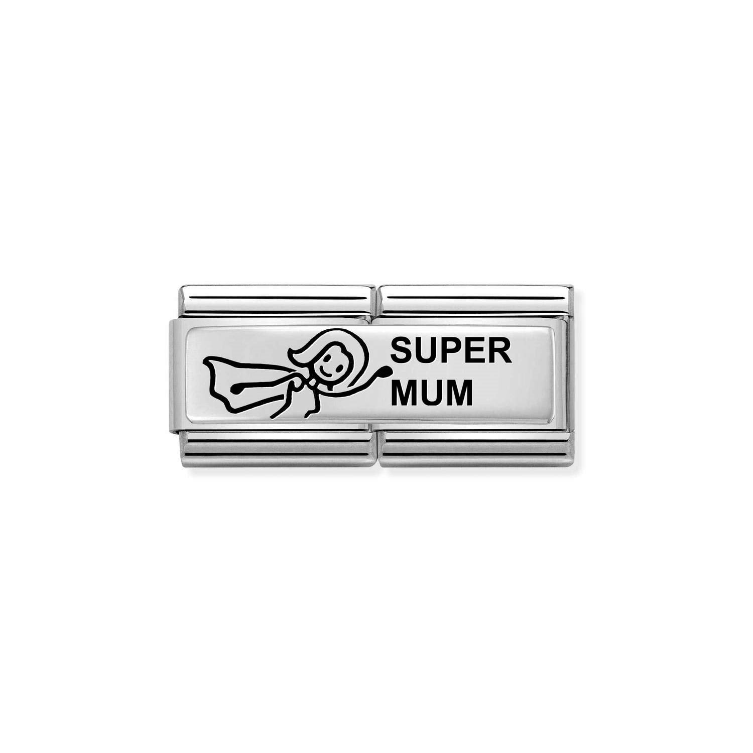 Composable Classic Çift Link Super Mum 925 Ayar Gümüş