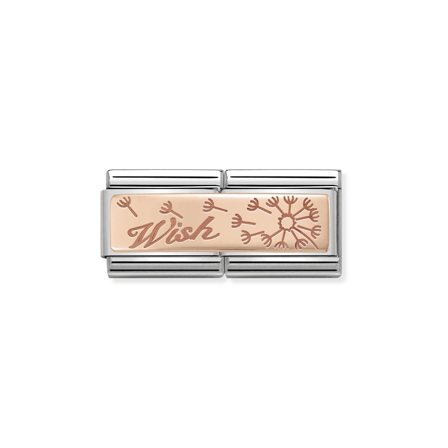 Composable Classic Çift Link Wish 9 Ayar Rose Gold