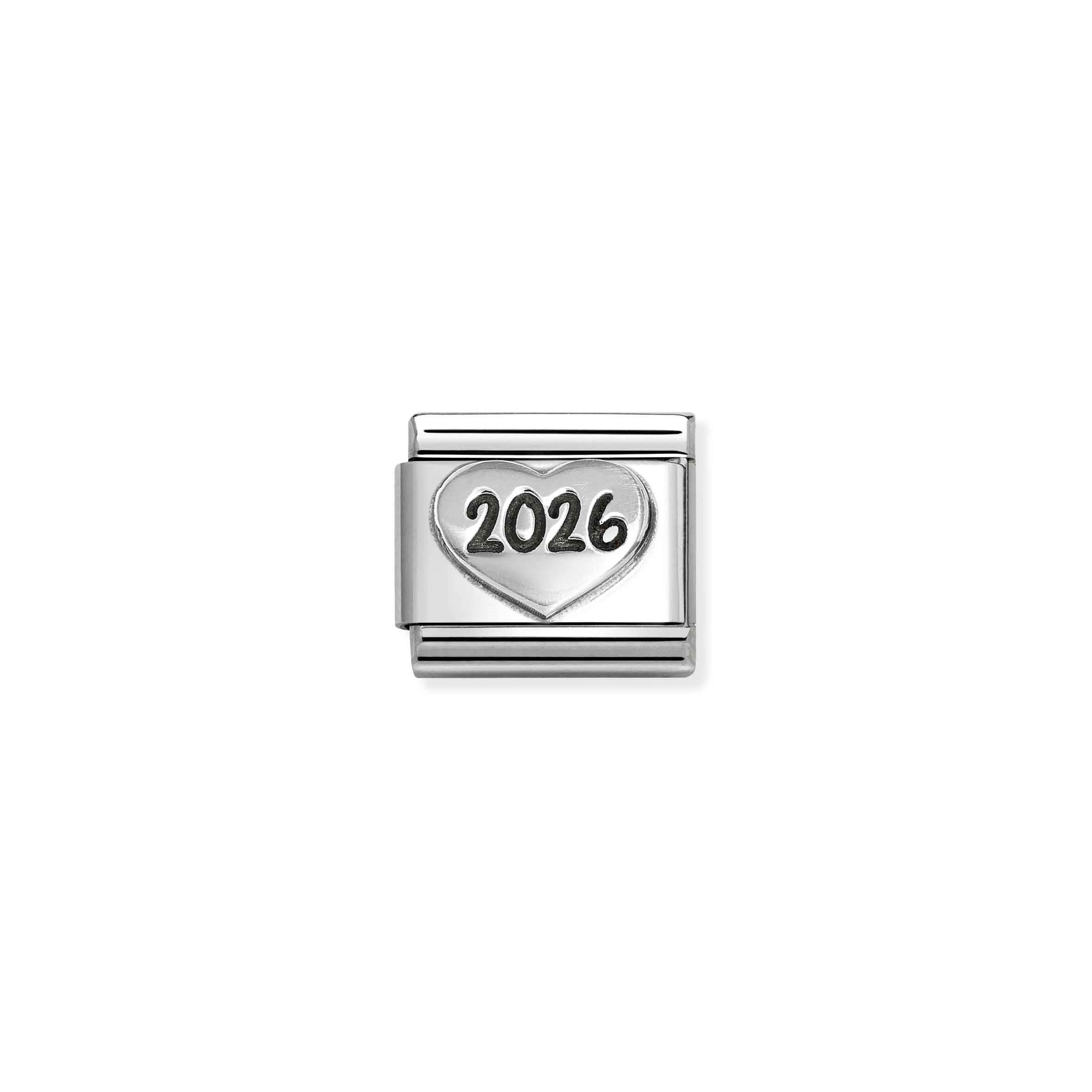 Composable Classic Link 2026 Kalp Figürlü 925 Ayar Gümüş