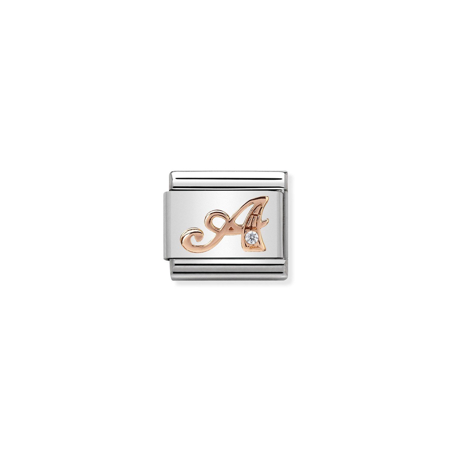 Composable Classic Link A Harfi 9 Ayar Rose Gold