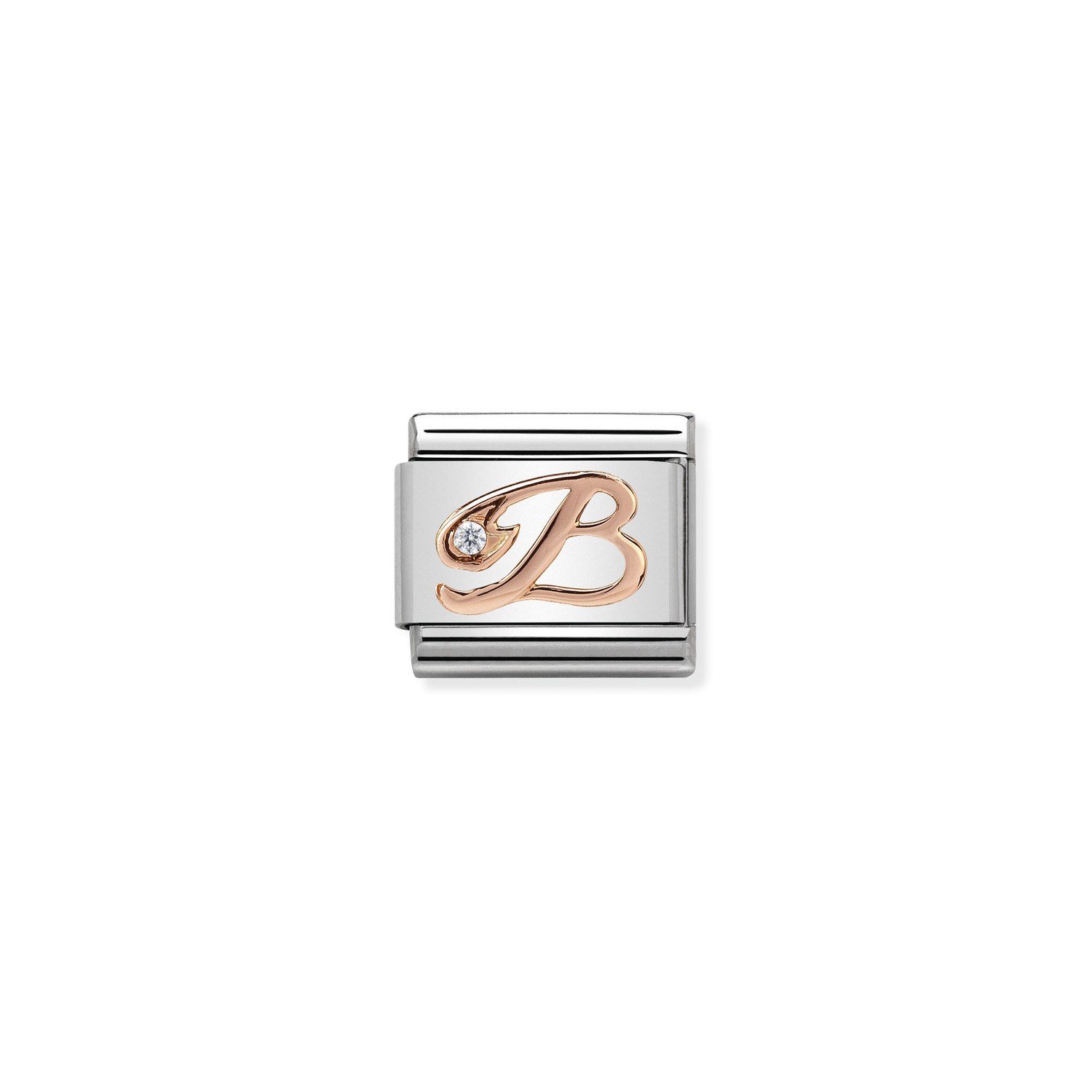 Composable Classic Link B Harfi 9 Ayar Rose Gold
