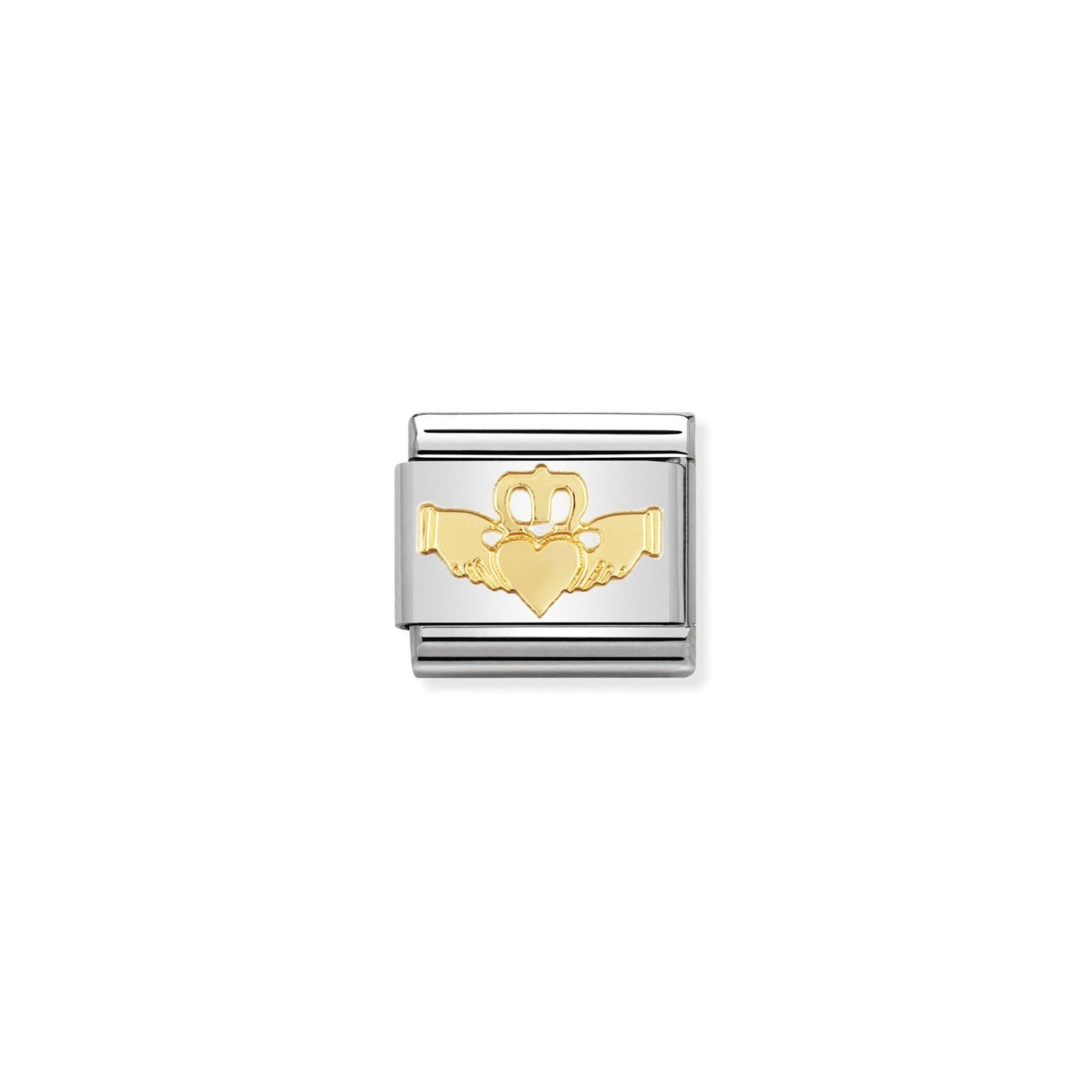 Composable Classic Link Claddagh 18 Ayar Altın