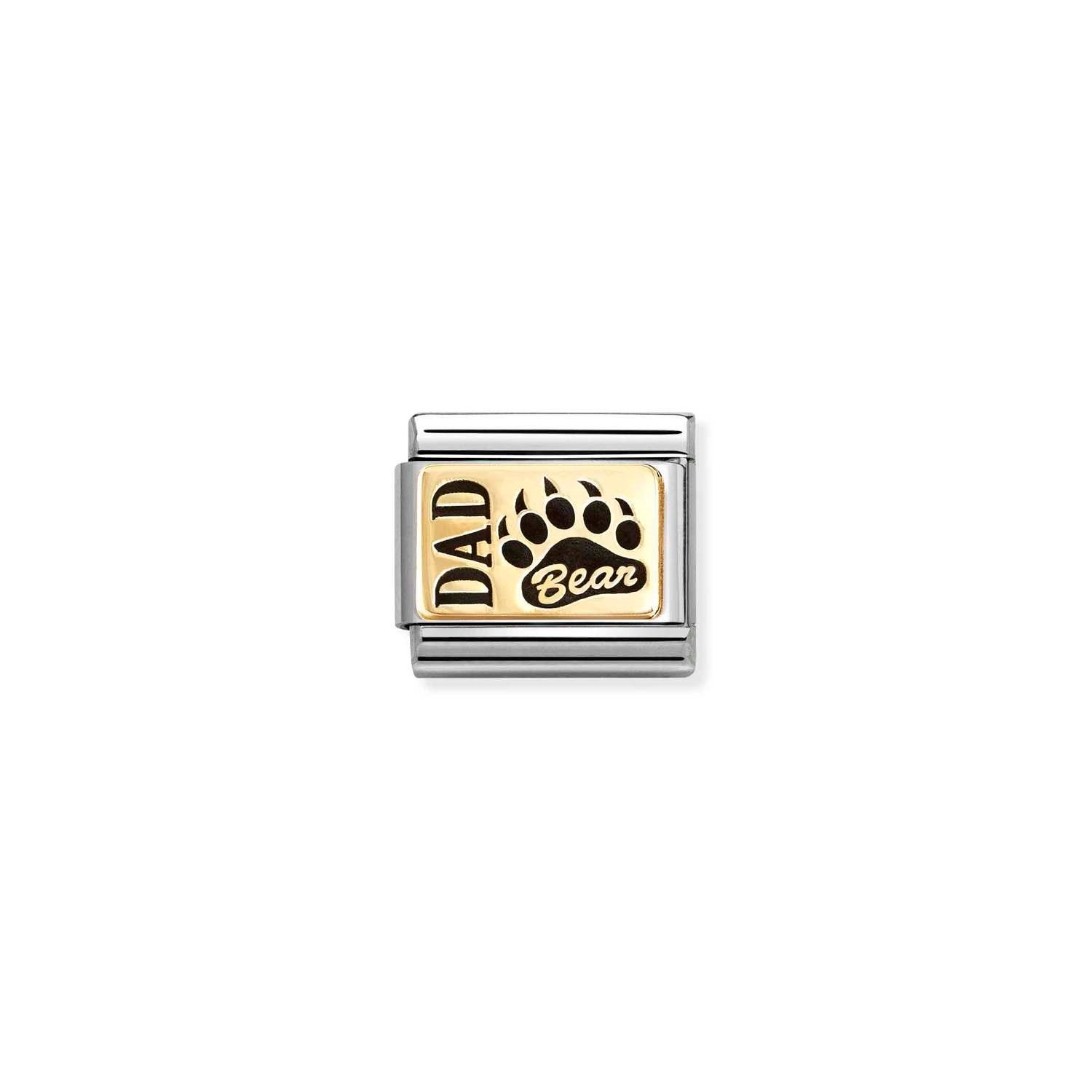 Composable Classic Link Dad Bear 18 Ayar Altın