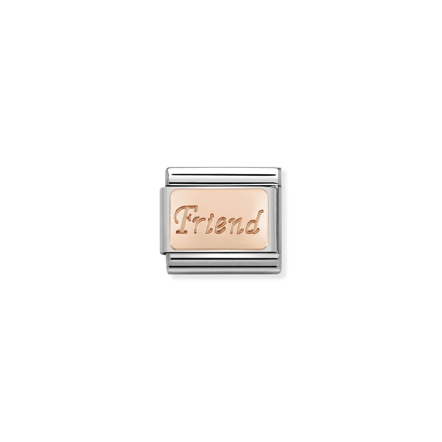 Composable Classic Link Friend 9 Ayar Rose Gold