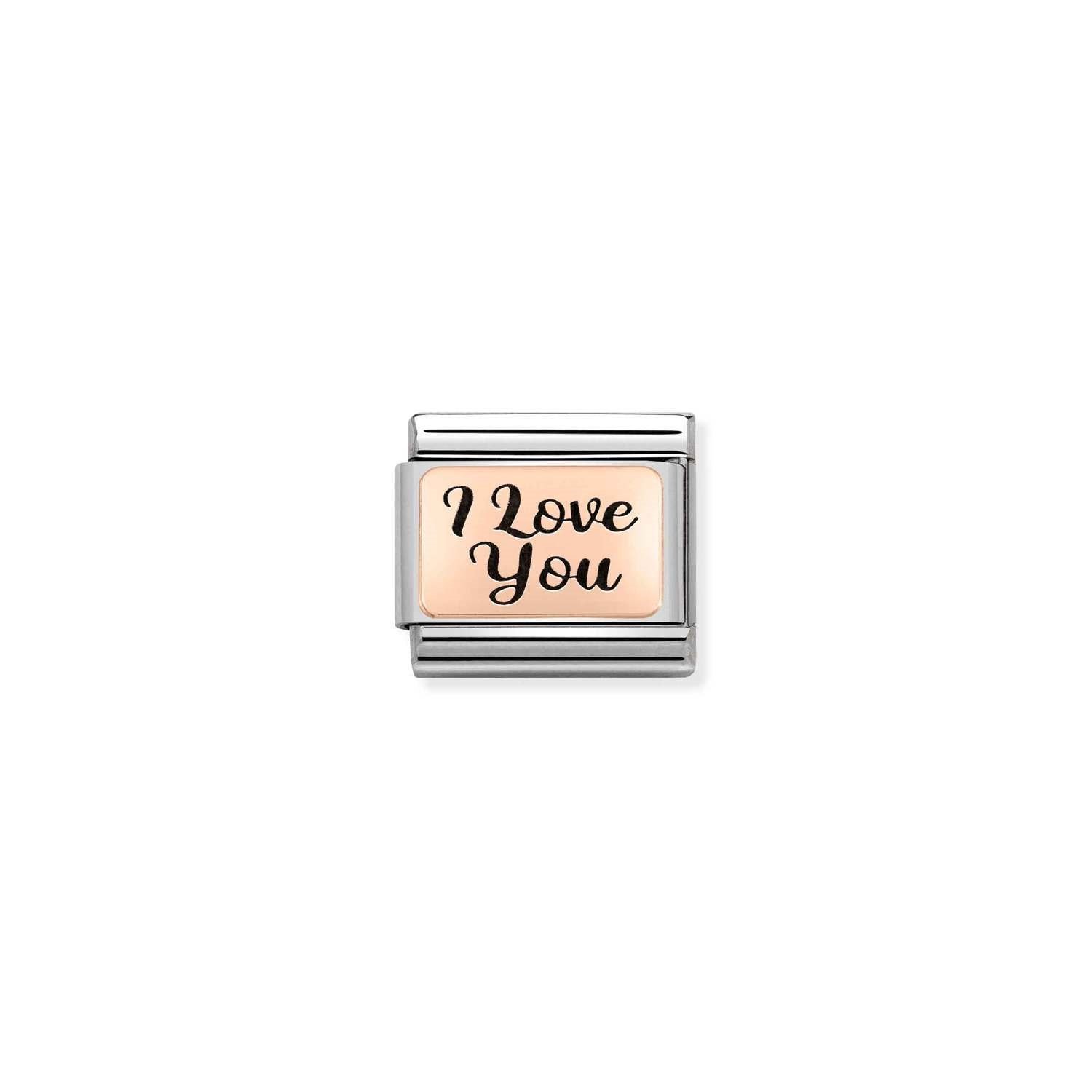Composable Classic Link I Love You 9 Ayar Rose Gold