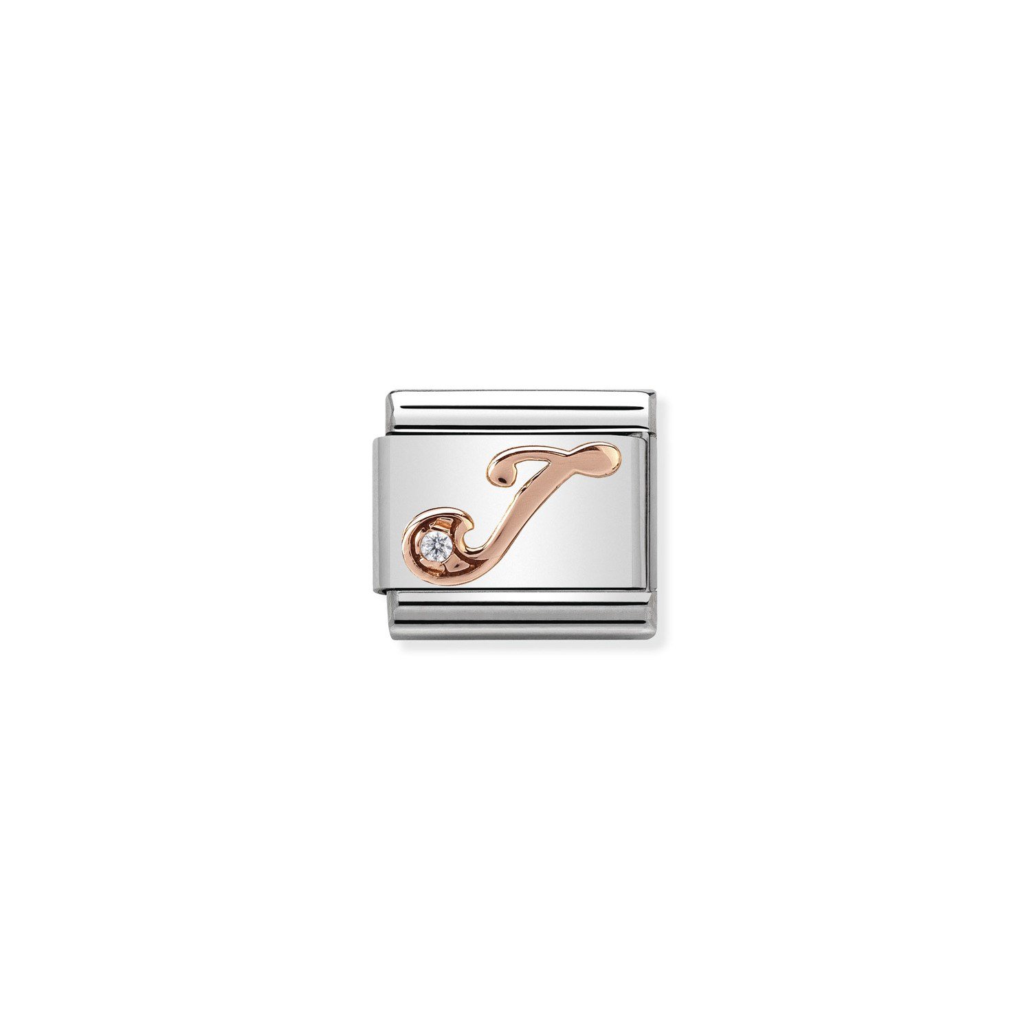 Composable Classic Link J Harfi 9 Ayar Rose Gold