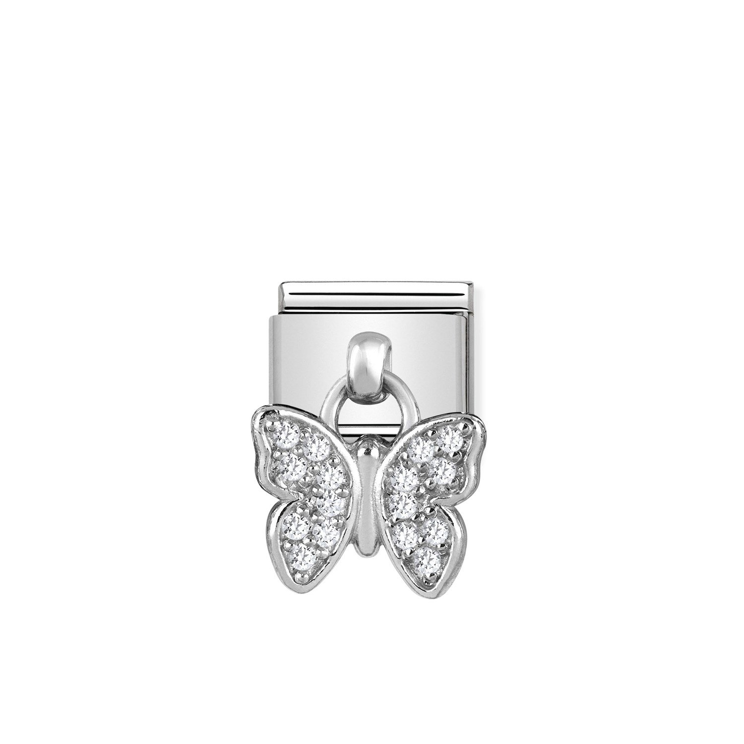 Composable Classic Link Kelebek 925 Ayar Gümüş Charm