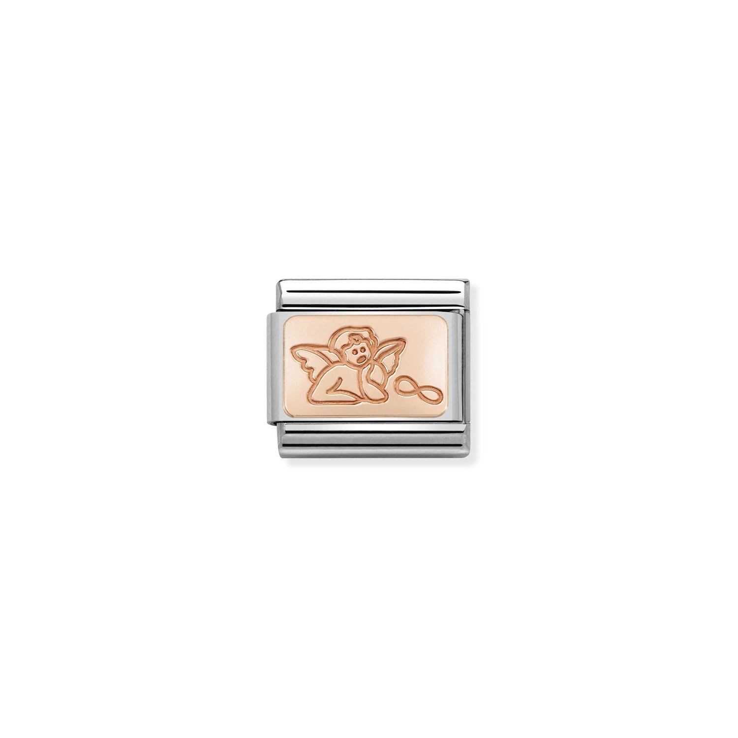 Composable Classic Link Koruyucu Melek 9 Ayar Rose Gold