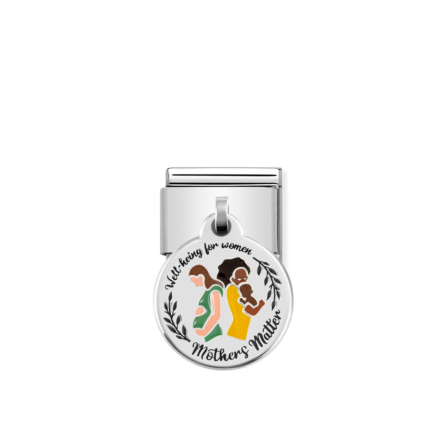 Composable Classic Link Mothers Matter 925 Ayar Gümüş Charm