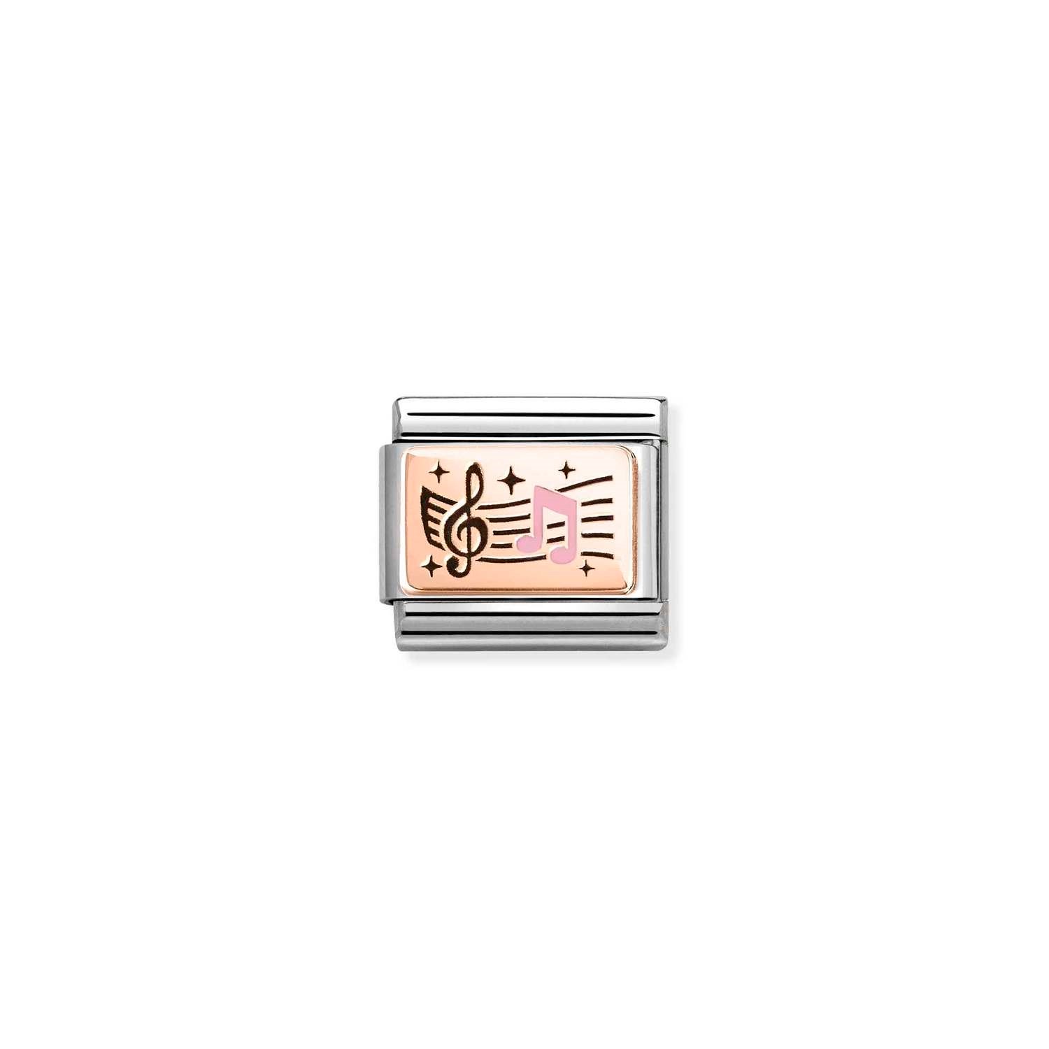Composable Classic Link Müzik Notası 9 Ayar Rose Gold