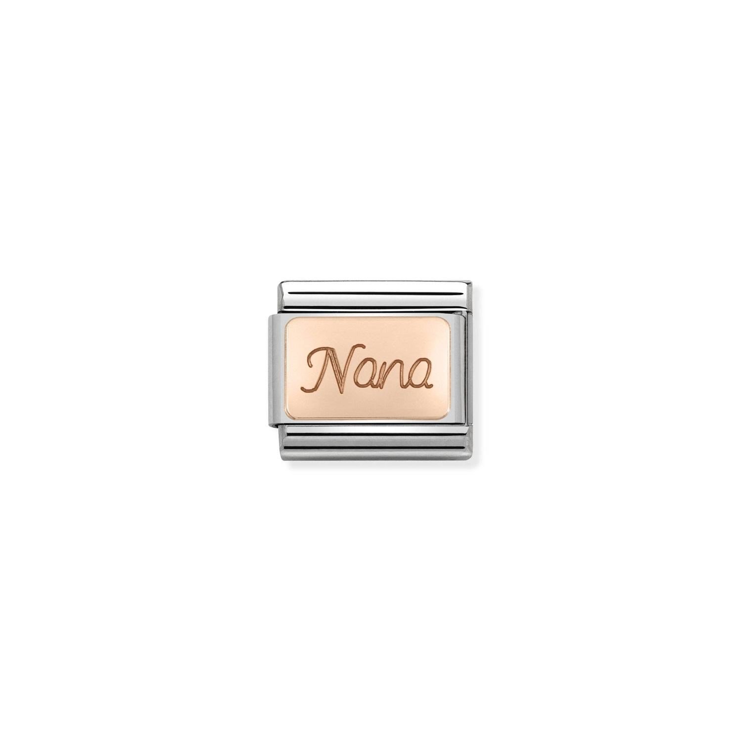 Composable Classic Link Nana 9 Ayar Rose Gold