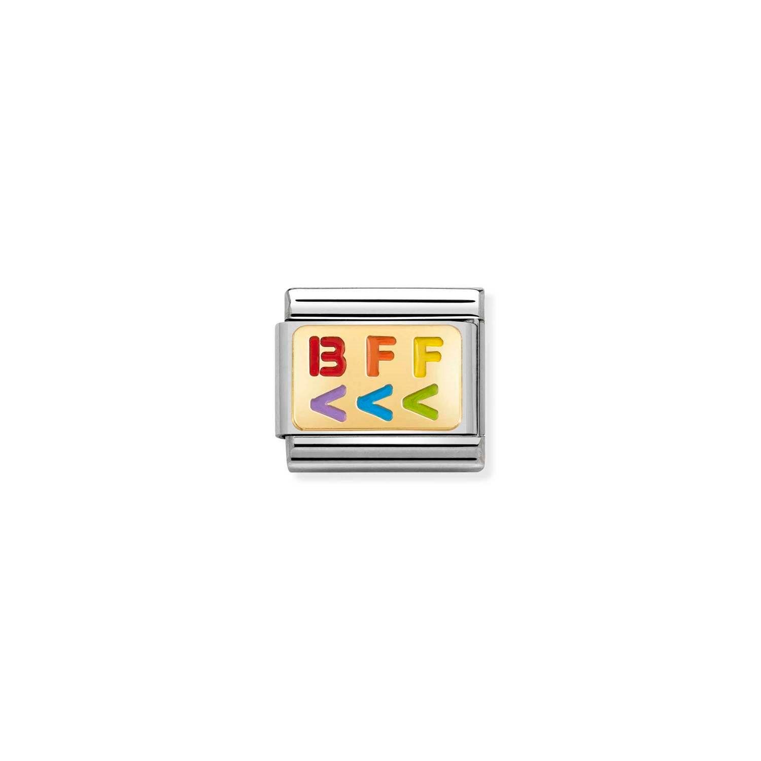 Composable Classic Link Renkli BFF 18 Ayar Altın