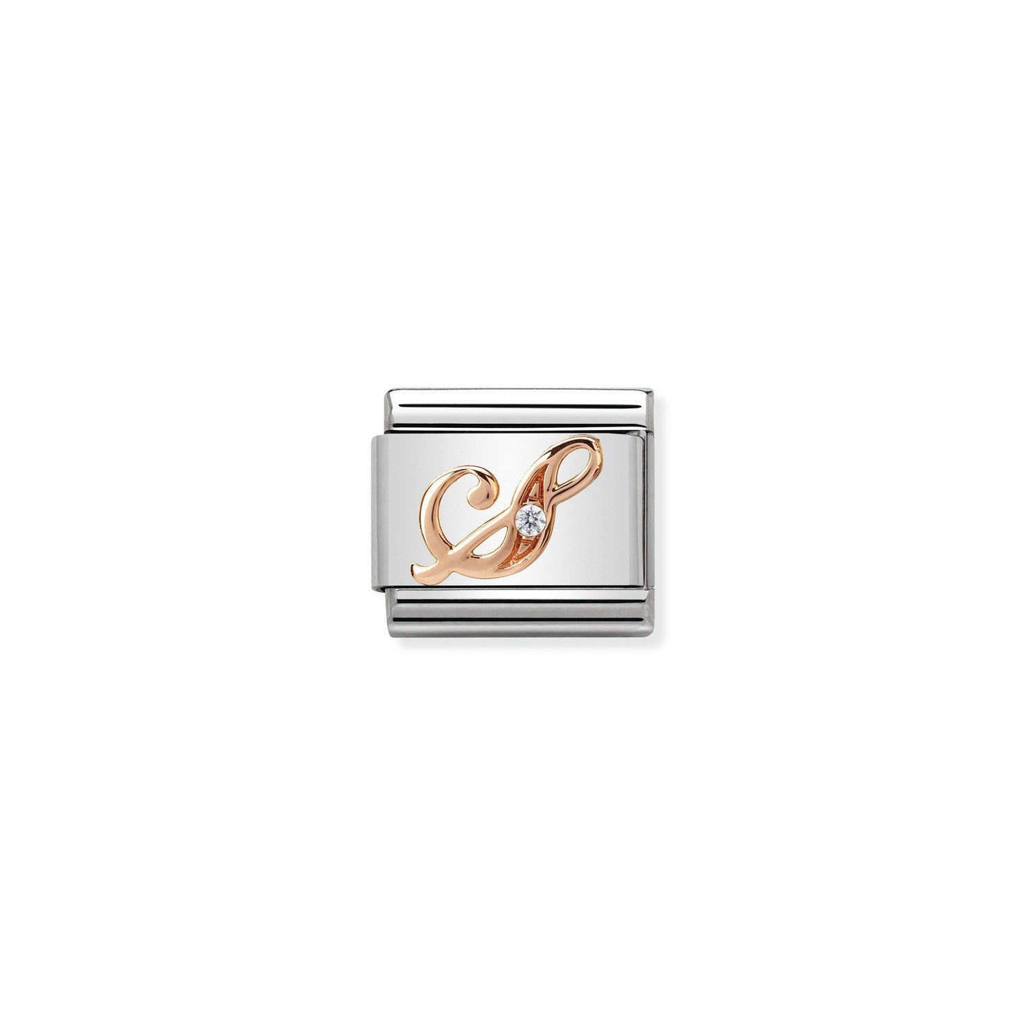 Composable Classic Link S Harfi 9 Ayar Rose Gold