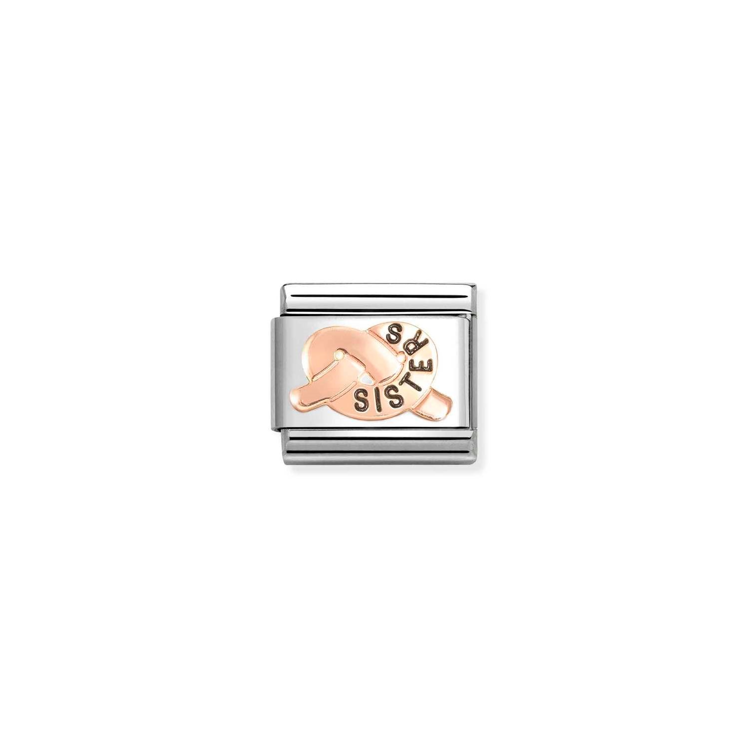 Composable Classic Link Sister Düğüm 9 Ayar Rose Gold