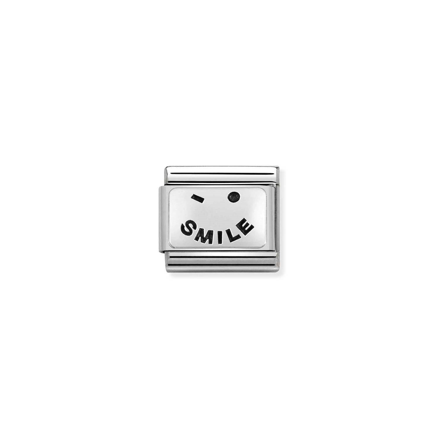 Composable Classic Link Smile 925 Ayar Gümüş