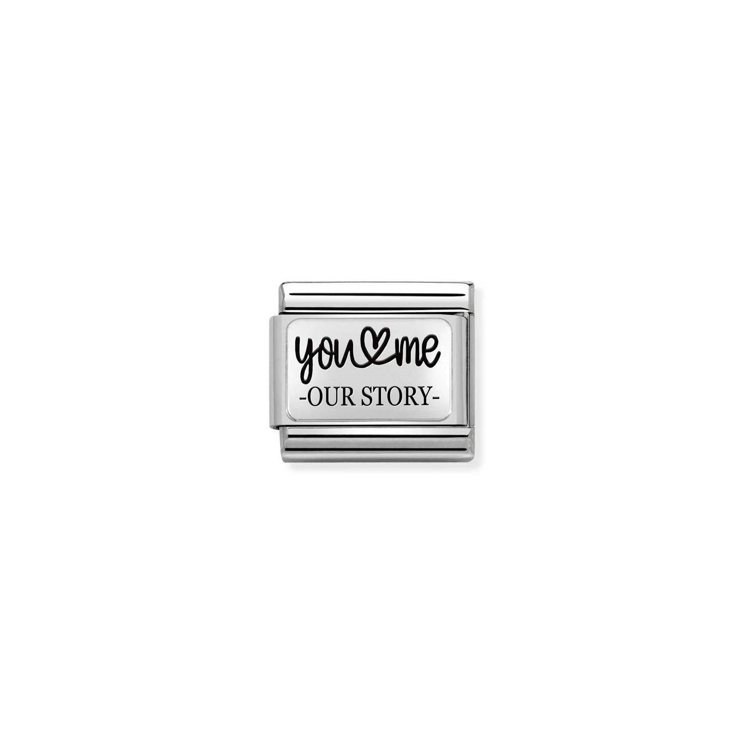Composable Classic Link You and Me 925 Ayar Gümüş