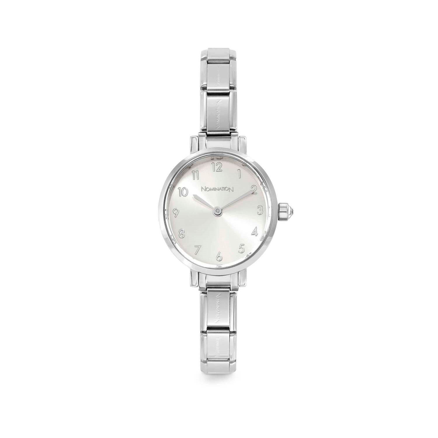Composable Classic Time Yuvarlak Gümüş Renk Kadran Gümüş Renk Kadın Kol Saati