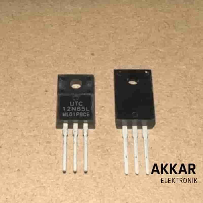 12N65L-TF1-T UTC TO220F IZOLELI MOSFET