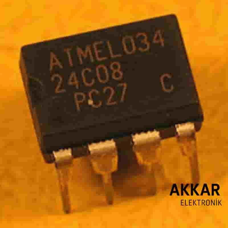 24C08 DIP-8 EEPROM Entegresi