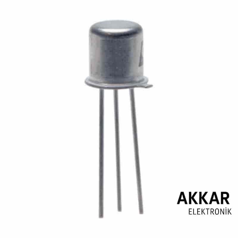 2N2222 Transistör BJT TO18 NPN 6V 0.8A