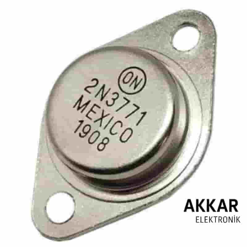 2N3771 Transistör TO-3 40V 30A 150W