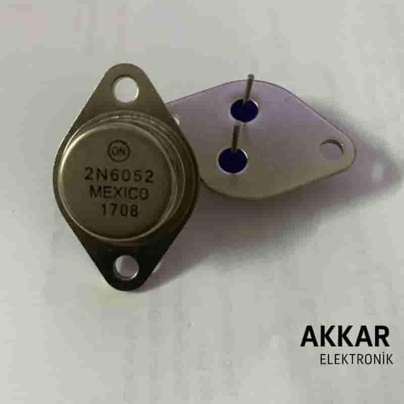 2N6052 TO3 PNP TRANSİSTOR