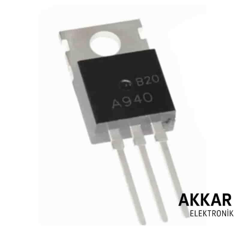 2SA940 Transistör 1.5A 150V 25W PNP TO-220