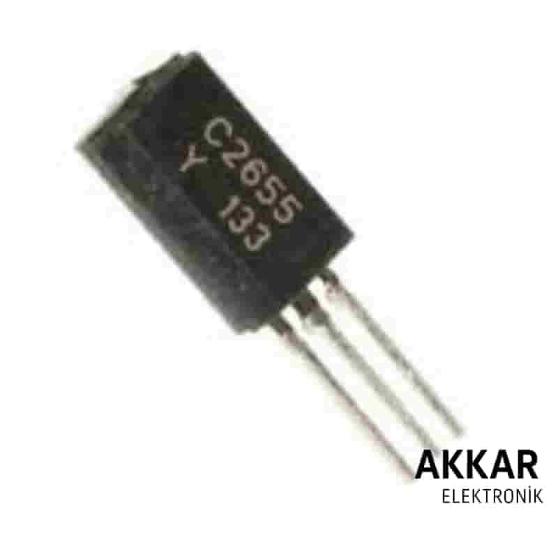 2SC2655 TO 92 MODN 2A 50V 0.9W Transistör NPN