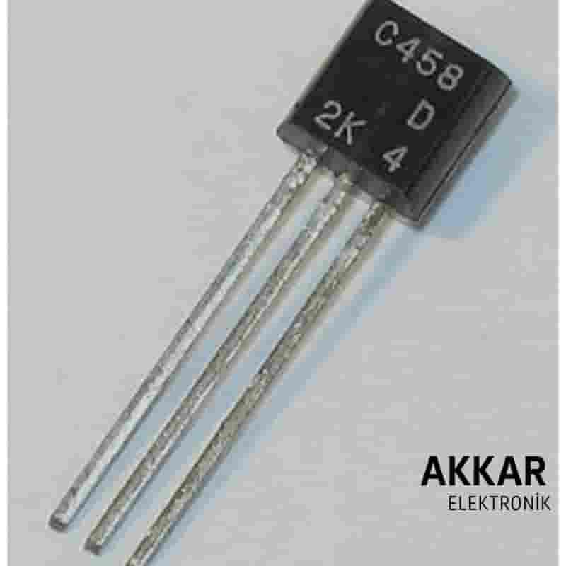 2SC458 TO-92 30V 0.1A 0.2W NPN TRANSISTOR