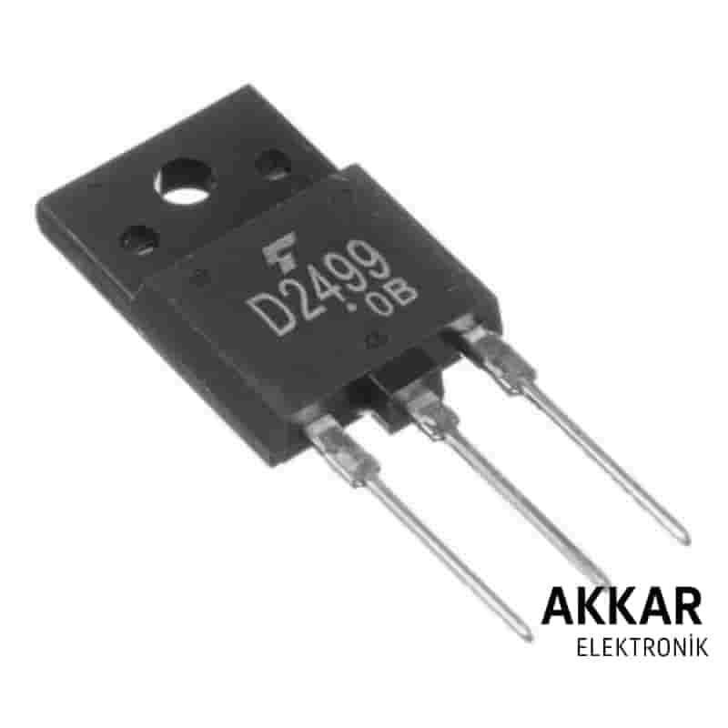 2SD2499 TO-3 1500V 6A NPN Transistör