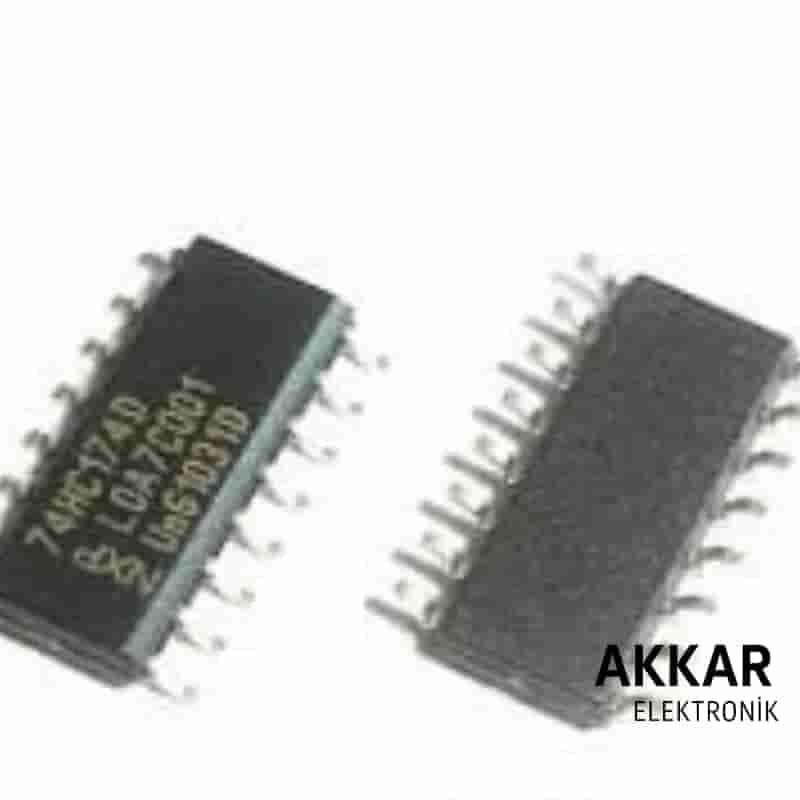 74HC174D SMD Entegre Soic-16