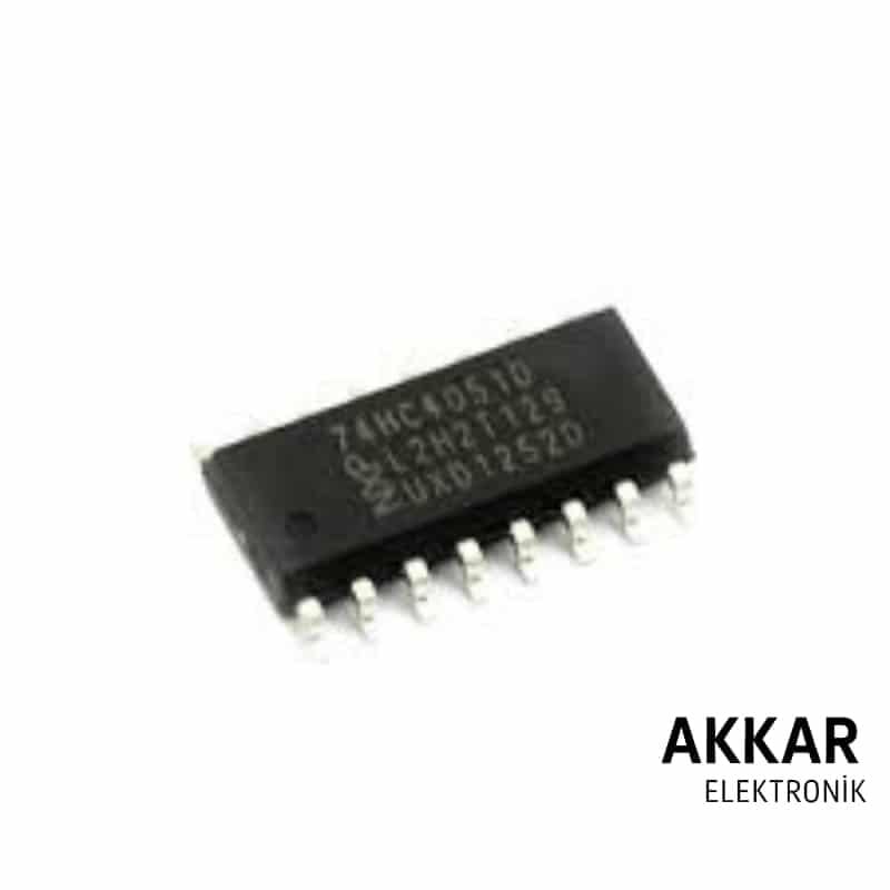 74HC4051 SMD SO16 Entegre Soic-16
