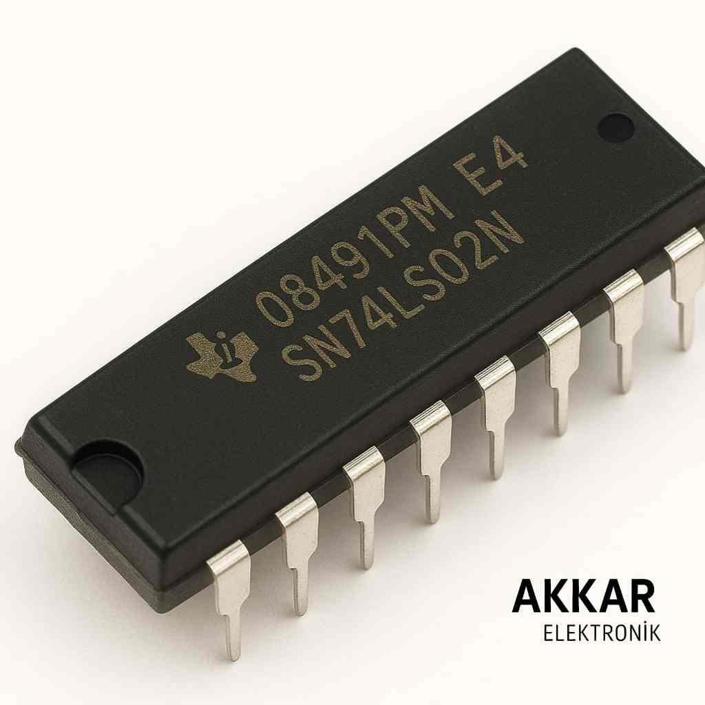 74LS02 DIP-14 Invertör ve Kapı Entegresi