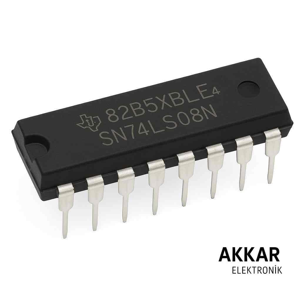 74LS08 DIP-14 Invertör ve Kapı Entegresi
