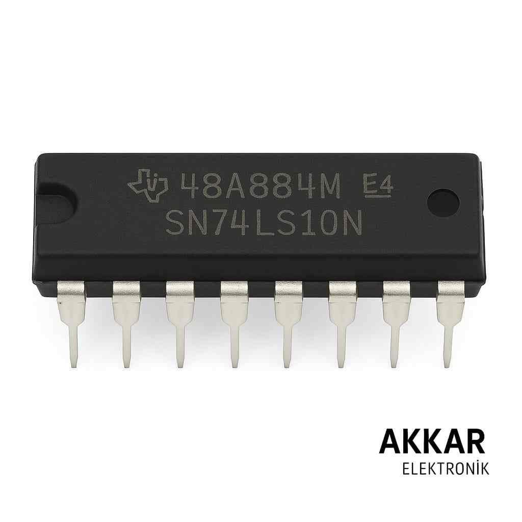 74LS10 DIP-14 Invertör ve Kapı Entegresi
