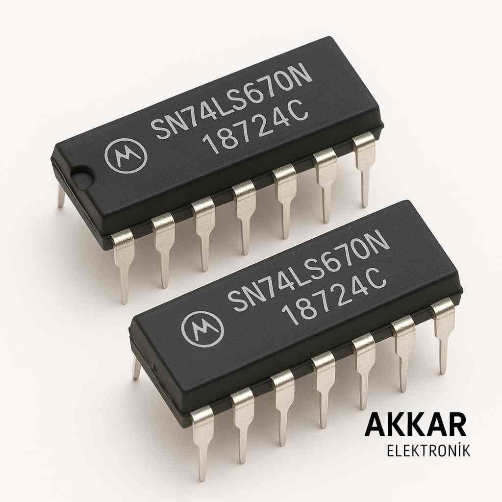 74LS670 DIP-16 Entegre