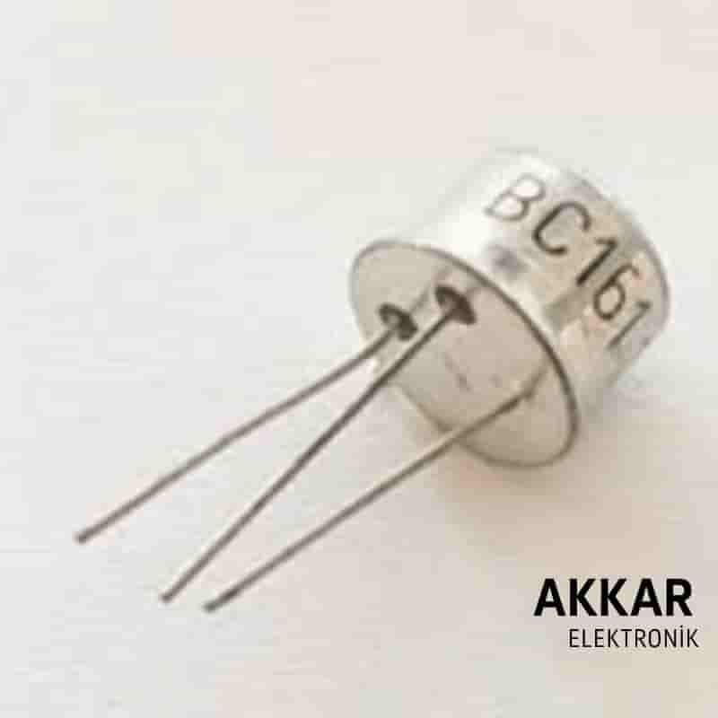 BC161 Bjt Transistör TO-39 PNP 1000mA 60V