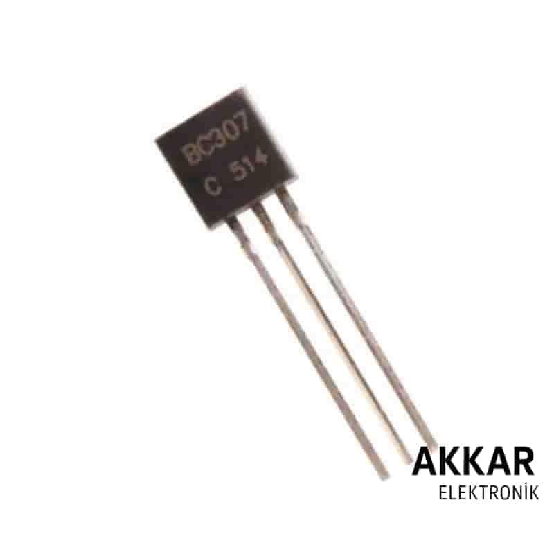 BC307 TO-92 0.1A 50V 0.3W PNP TRANSISTOR