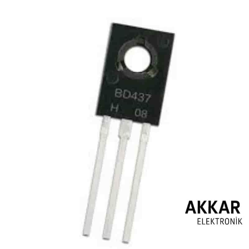 BD437 Transistör TO-126 4A 45V 36W NPN