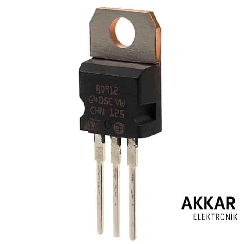BD912 PNP 15A 100V 90W Transistör