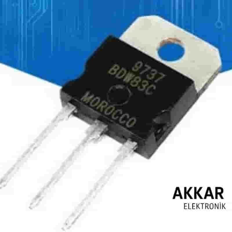 BDW83C Transistör TO-218 15A 100V 150W NPN