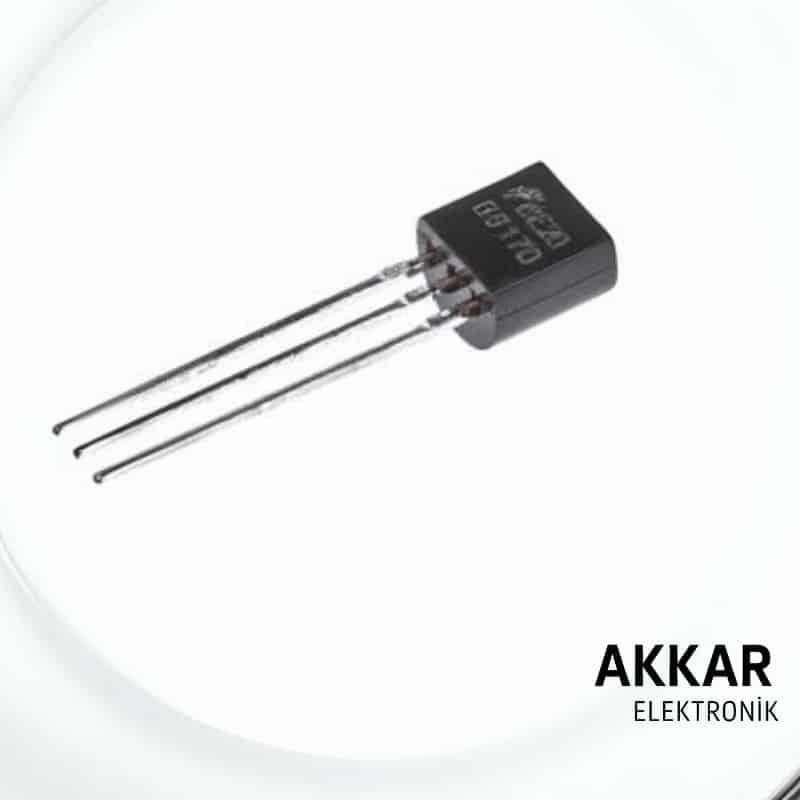 BS170 N KANAL 500MA 60V 0.35W TO92 MOSFET