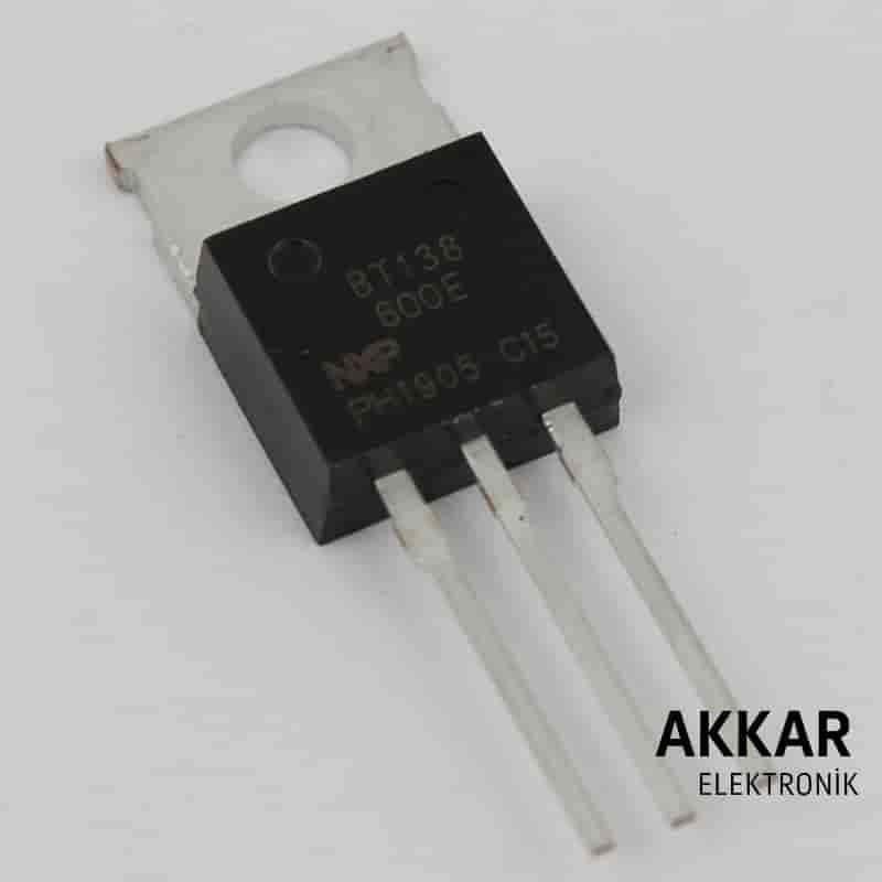 BT138-600 TO-220 12A 600V Triyak