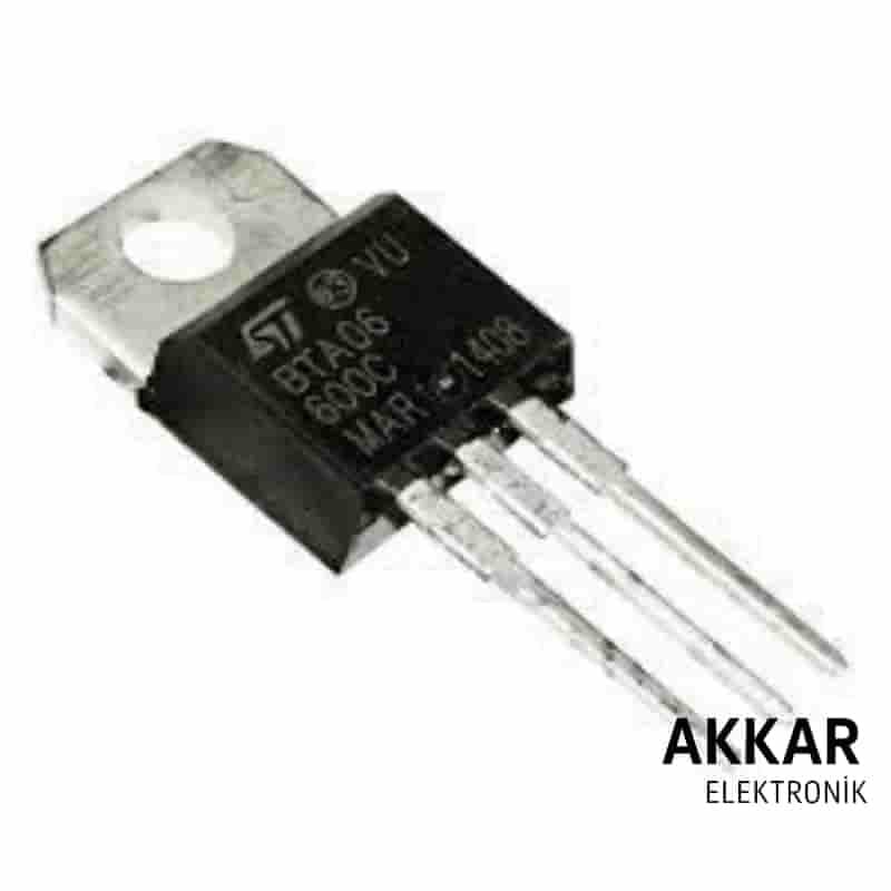 BTA06-600 TO-220 6A 600V Triyak