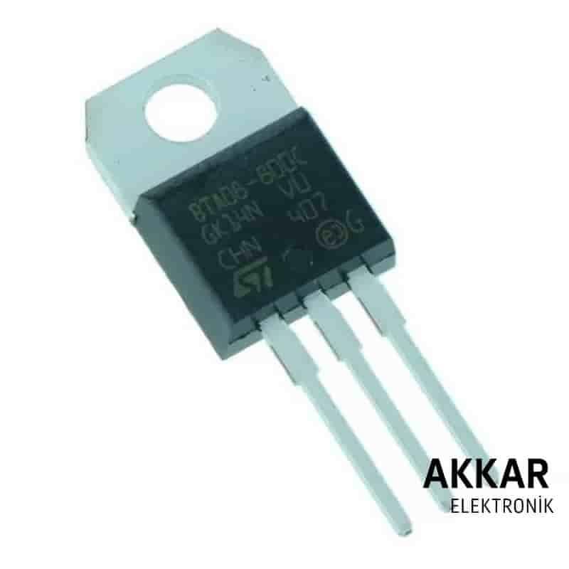 BTA08-800 TO-220 8A 800V Triyak